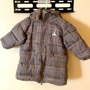 Unisex duck down winter jacket 2/3T